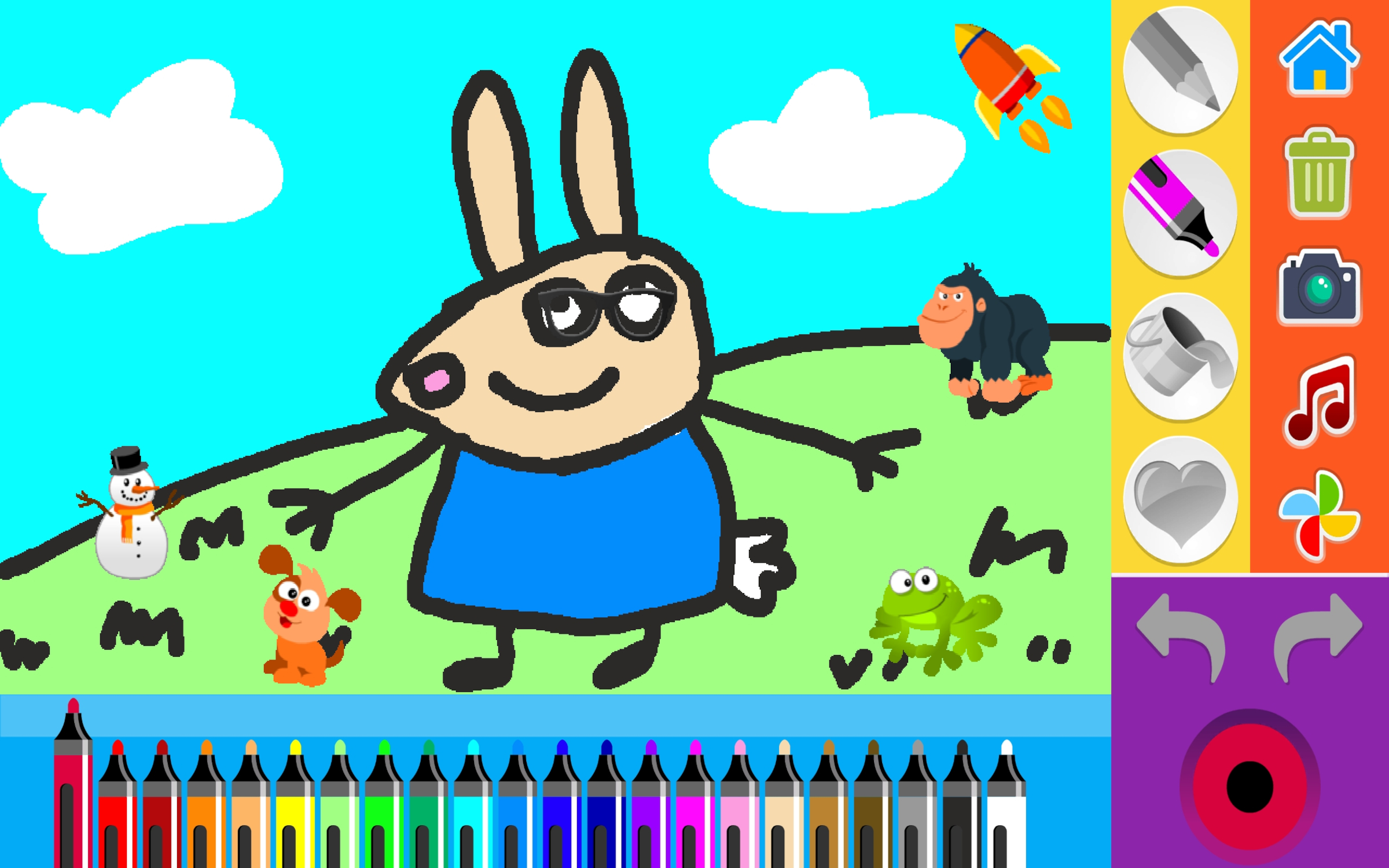 Coloring Book Kids Game | Unity Project With Admob for Android and iOS
